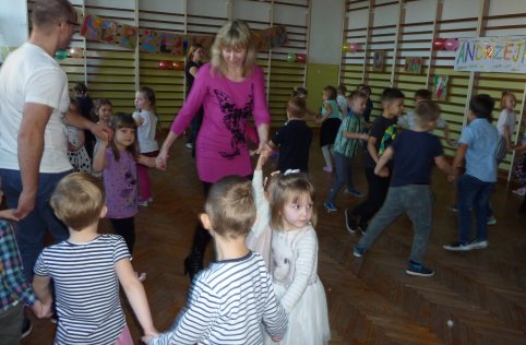 Dyskoteka andrzejkowa w oddziałach przedszkolnych - 29.11.2018r.